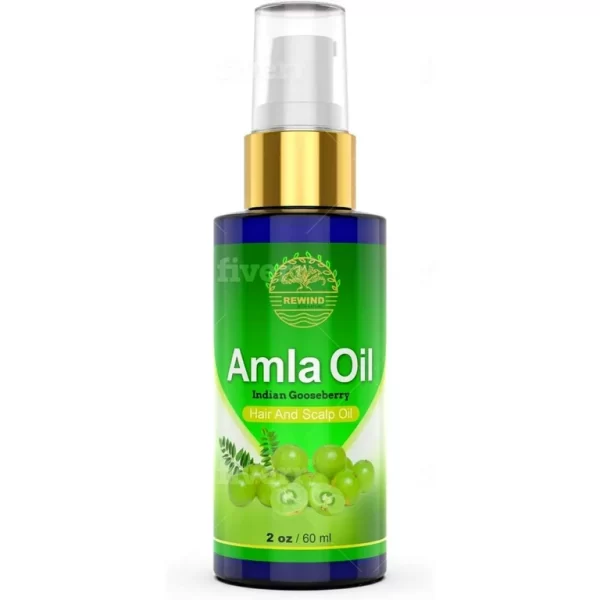 Amla Oil - Pure 100% Natural Amla Oil for Hair Growth, Helps With Premature Greying -Darkens Hair Naturally, Pump Spray