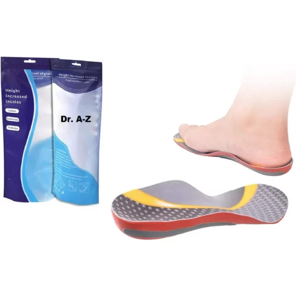 Dr A-Z Shoe Inserts Orthotic Inserts For Shoes Insoles, Height Inserts For Men, Women 3/4 Arch Support, Insole Orthotics for Women, Men, Arch Support Shoe Insert Plantar Fasciitis,S/M/L