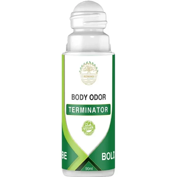 Be Bold Body Odor Eliminator Roll On Aluminum Free Under Arm Deodorant For Men, Women, Body Odor Terminator